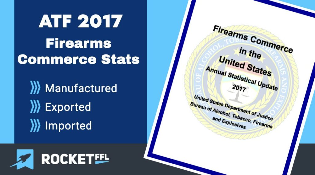 ATF Firearm Manufacture, Export, and Import Statistics [2017]