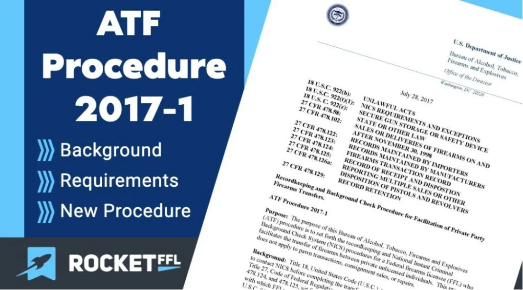 ATF Procedure 2017-1 – Private Firearm Transfers Through FFLs