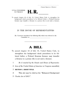 Enhanced Background Check Act of 2021