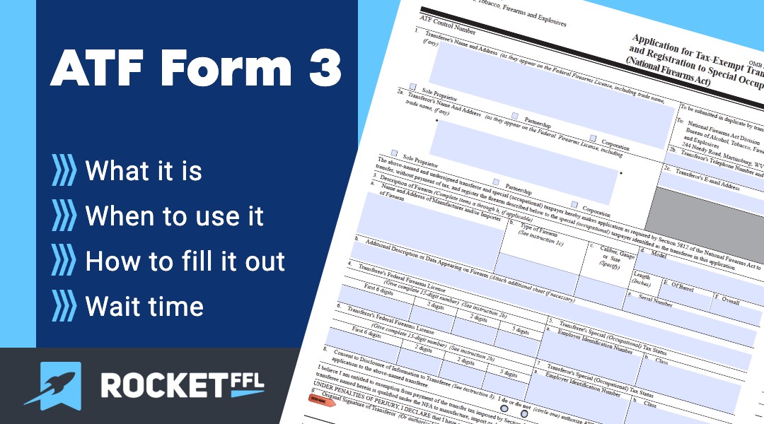 ATF Form 3 (5320.3)