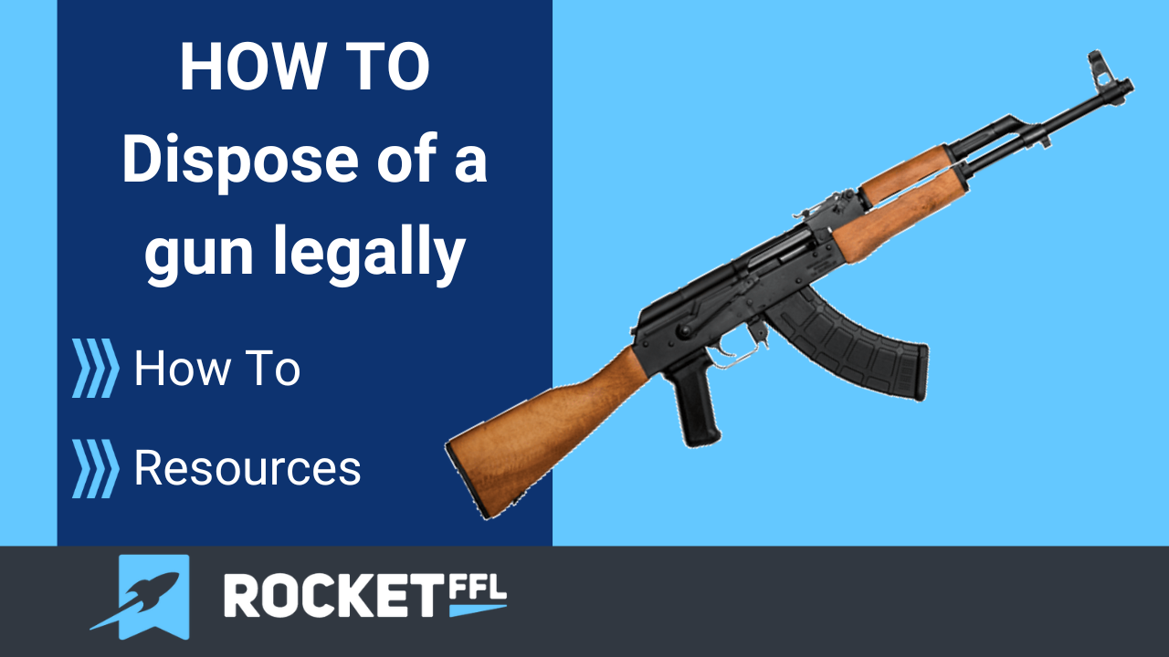 how to dispose of a gun legally featured image