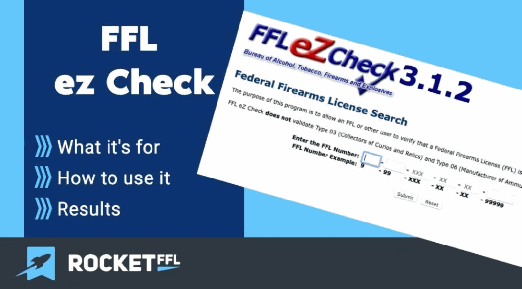 FFL EZ Check [2026] – Everything you Need to Know